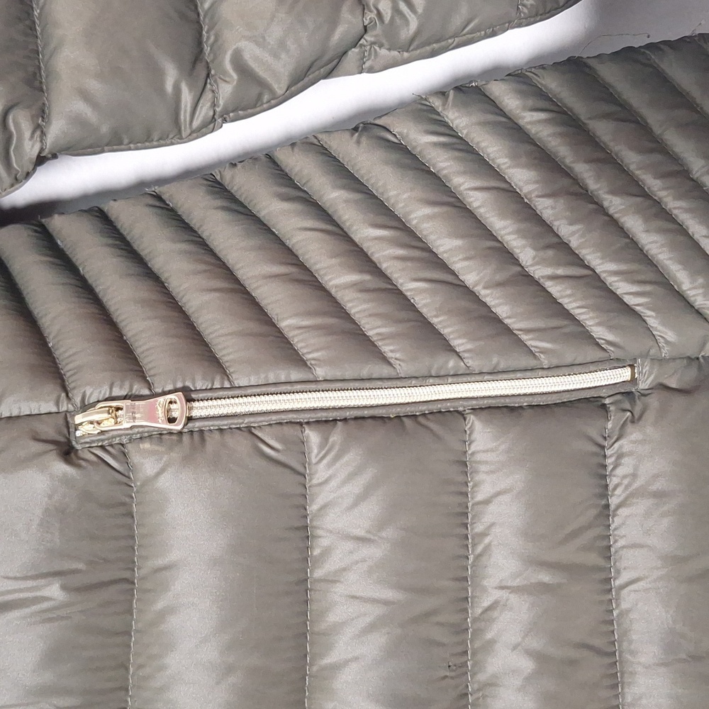 Calvin Klein Puffer Coat Packable Olive - Picture 6 of 11